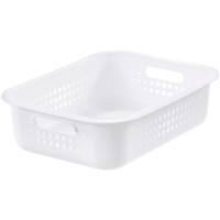 Panier SmartStore Plastique Blanc 28 x 37 x 10 cm