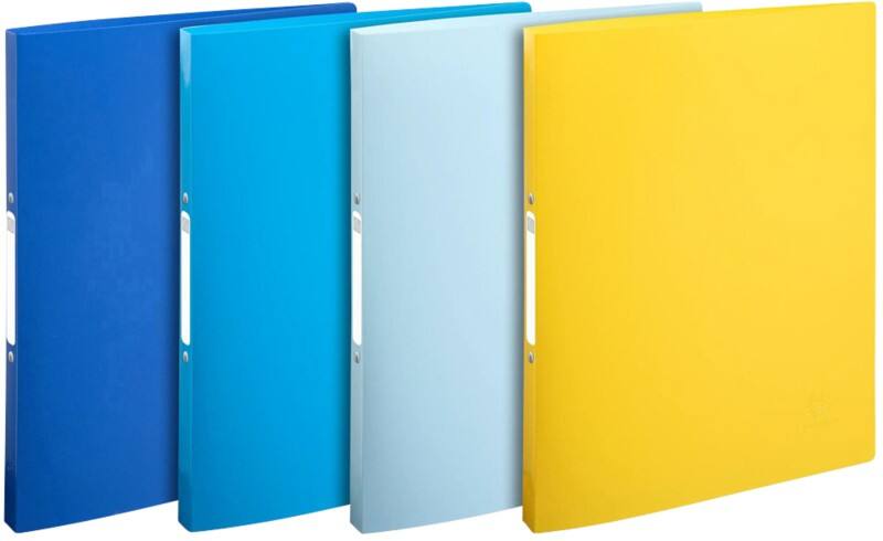 Exacompta BEE BLUE 15 mm Ringbuch PP (Polypropylen) Recycelt A4 2 Ringe Farbig sortiert 4 Stück