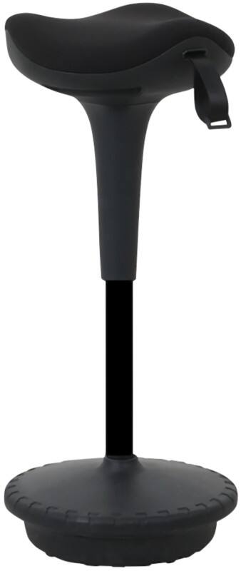 Tabouret assis-debout Serie 235 Schaffenburg Noir ATCB-235-BF 330 x 330 mm