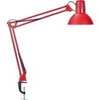 Lampe de bureau Maul MAULstudy Fixation pince Ampoule non incluse Rouge 170 x 595 x 440 mm