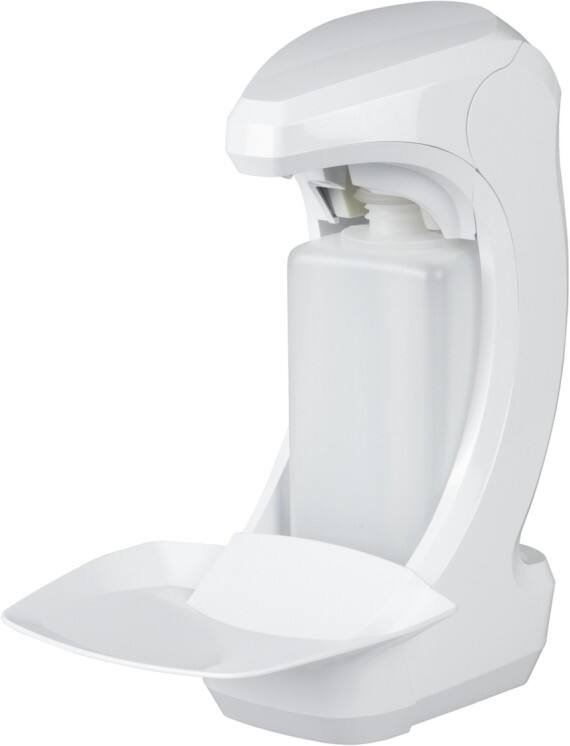 Ophardt Desinfektionsmittelspender 5T Automatisch Bodenmontage Weiß ABS-Kunststoff 500 ml