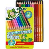 Crayons de couleur Jolly 12 unités
