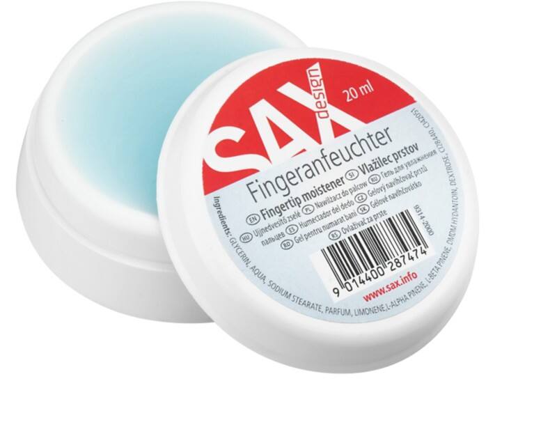 SAX Fingeranfeuchter Weiss