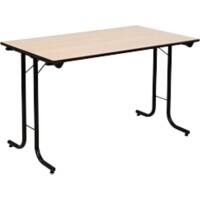 Table rabattable Sodematub HV3 Noir Acier 120 x 70 x 74 mm