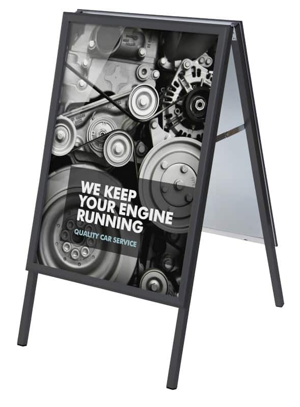 Stop-trottoir SHOWDOWN A1 Aluminium Noir ZPA1G32MEC9005