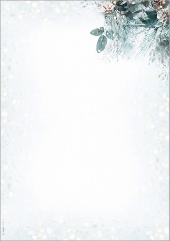 Sigel Briefpapier Eucalyptus Magic A4 90 g/m² Grün, Weiss 100 Stück