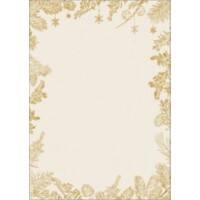 Sigel Briefpapier Golden Christmas A4 90 g/m² Gold 100 Stück