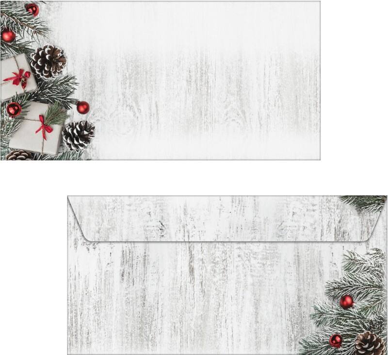 Enveloppes Sigel 222,511,1 cm Rouge, vert 50 Unités