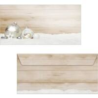 Enveloppes Sigel 222,511,1 cm Beige, blanc 50 Unités