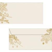 Enveloppes Sigel Golden Christmas 22 x 25 x 11,1 cm 50 unités