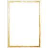 Sigel Briefpapier mit Motiv Golden Frame Weiss 50 Blatt