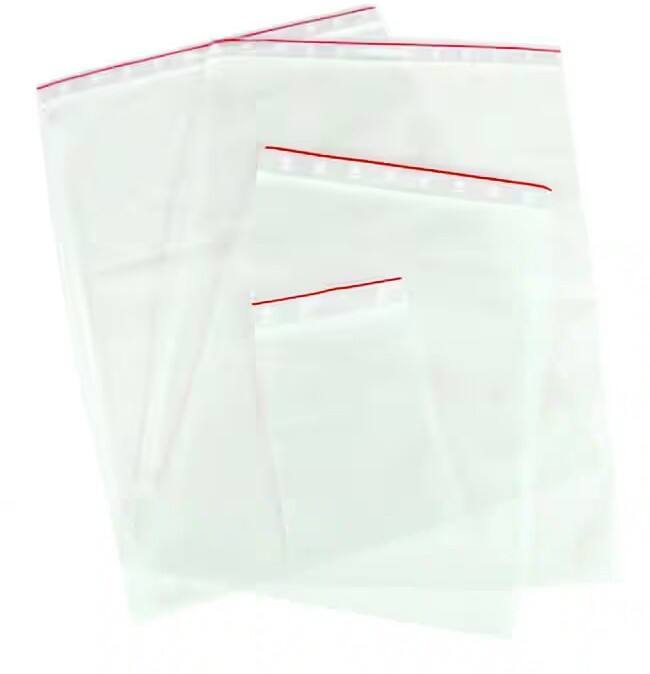 Sachets hermétiques Zip Polypropylène Transparent 4 x 6 cm 100 Unités