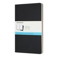 Cahier Moleskine Spécial Pointillé Carton Couverture souple Noir Sans perforation