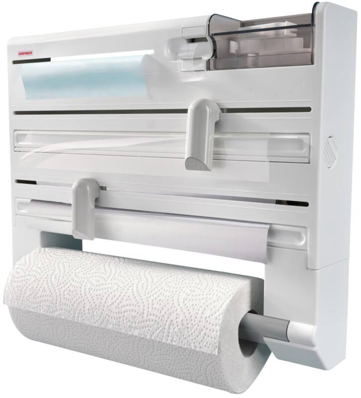 LEIFHEIT Küchenrollenhalter Weiss Parat Plus Wandmontage