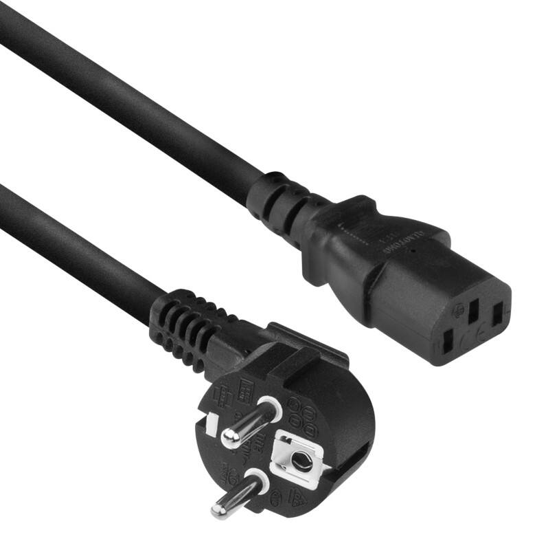 ACT Verlängerungskabel C3305 Schwarz 200 mm