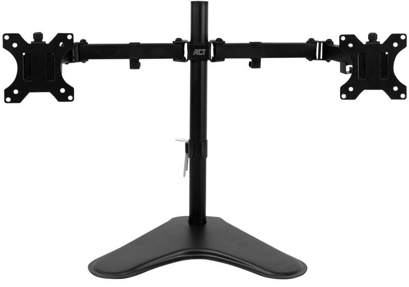 ACT AC8320 Monitorständer Höhenverstellbar 32 Zoll 913 (B) x 465 (T) x 280 (H) mm Schwarz