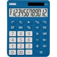 Calculatrice de bureau Desq 30110.06 12 Chiffres Avec écran Bleu