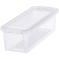 SmartStore Aufbewahrungsbox Home 4 3,5 L Transparent, Weiß PP (Polypropylene) 110 x 380 x 140 mm