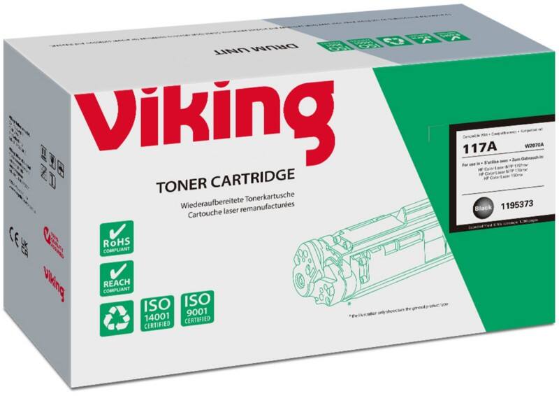 Toner Viking 117A Compatible HP W2070A Noir