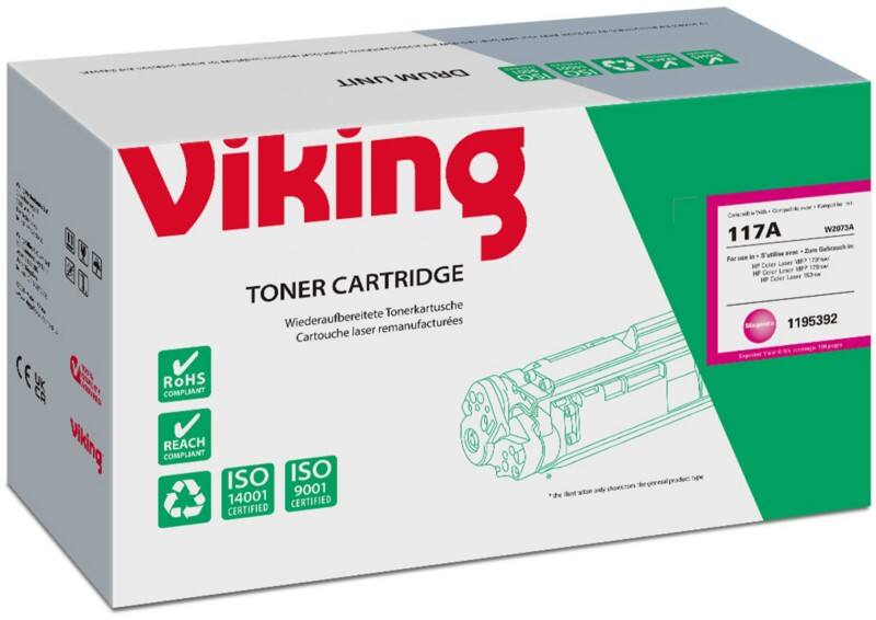 Toner Viking 117A Compatible HP W2073A Magenta