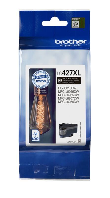 Cartouche jet d'encre Brother LC427XLBK D’origine Noir