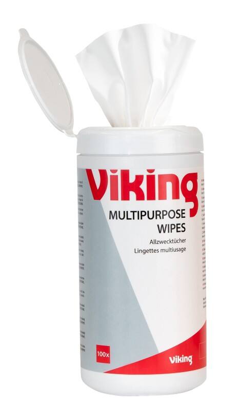 Lingettes de nettoyage multi-usages Viking 100 Unités