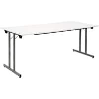 Table pliante Sodematub TPMU188 Blanc;Gris 1'800 x 800 x 740 mm