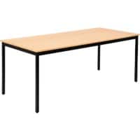 Table Sodematub Noir 800 mm x 740 mm