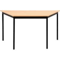 Table trapézoïdale Sodematub Trapézoïdal Noir Fer 140 x 700 x 740 mm