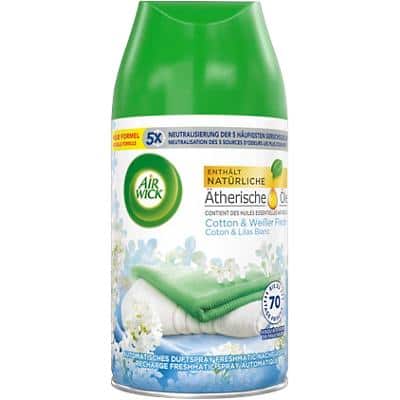 Air Wick Freshmatic Flüssig Lufterfrischungsspray Nachfüllung Cotton & Weißer Flieder Cotton und weiẞer Flieder