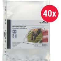 Pochettes perforées DURABLE 2673 Transparent 11 trous