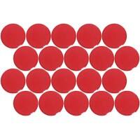 Maul MAULPro Whiteboard-Magnete Rot 2 kg Tragfähigkeit 33 mm 20 Stück