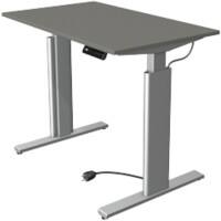 Bureau assis-debout Kerkmann Move 3 Tube Hauteur ajustable électriquement Rectangulaire Graphite T-Pied 1000 (l) x 600 (p) x 1200 (h) mm