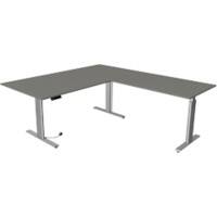 Bureau assis-debout Kerkmann Move 3 En forme de L Hauteur Ajustable électriquement 2'000 x 2'200 x 1'200 mm