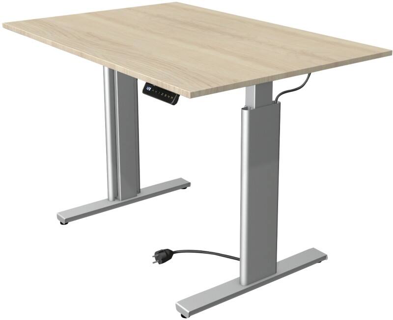Bureau assis-debout Kerkmann Move 3 Tube Hauteur ajustable électriquement Rectangulaire T-Pied 1200 (l) x 800 (p) x 1200 (h) mm