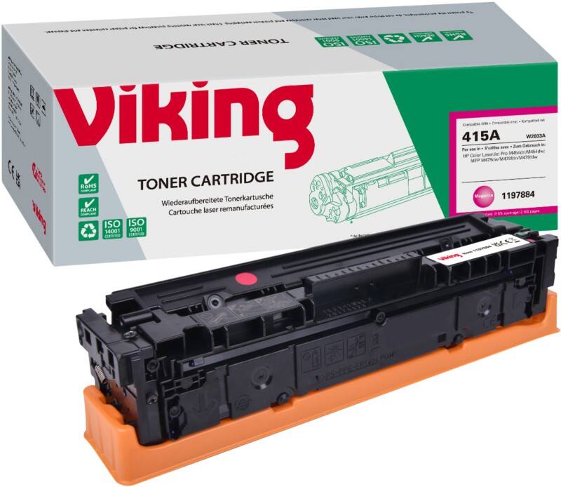 Toner Viking Compatible HP 415A W2033A Magenta
