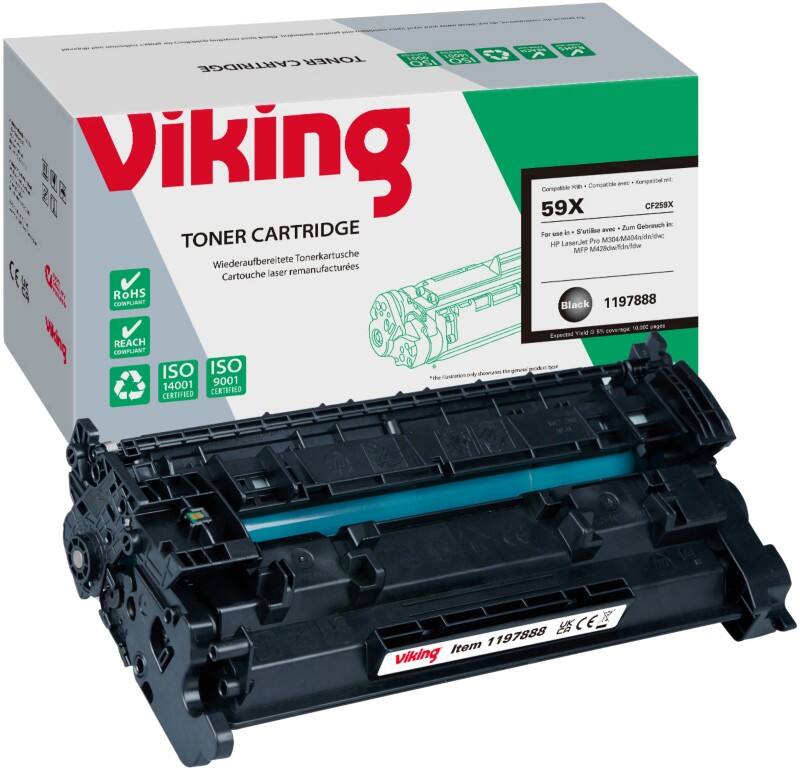 Kompatible Viking HP 59X Tonerkartusche CF259X Schwarz