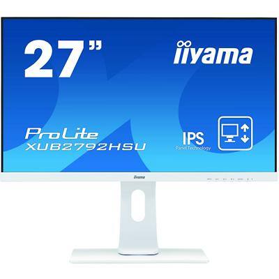 iiyama ProLite 68,6 cm (27") LED LCD-Monitor XUB2792HSU-W5 Mattweiss