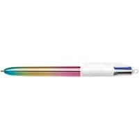 Stylo-bille BIC 4 Colours Gradient Rétractable Multicolore 0,4 mm Moyen Bille Rechargeable