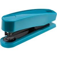 Agrafeuse Novus 020-1953 Demi-bande 24/6 Bleu pétrole 25 feuilles Métal, plastique