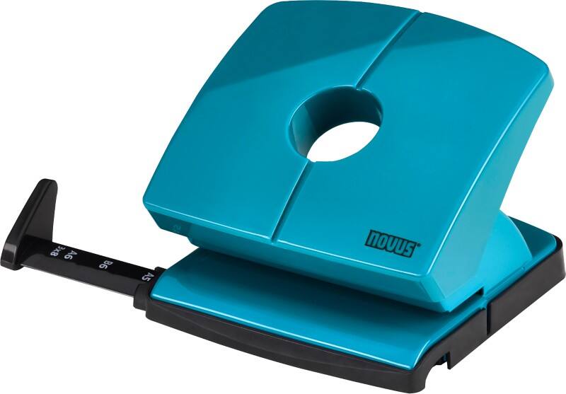 Novus OFFICE 2 Löcher Locher Kunststoff, Metall 20 Blatt 025-0654 Petrol