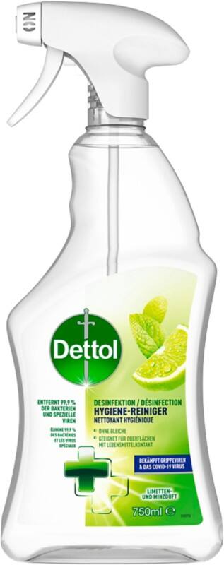 Nettoyant désinfectant Dettol 3073989 Citron vert 12 Unités