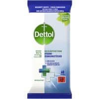 Lingettes nettoyantes Dettol 3193971 Neutre 60 Unités