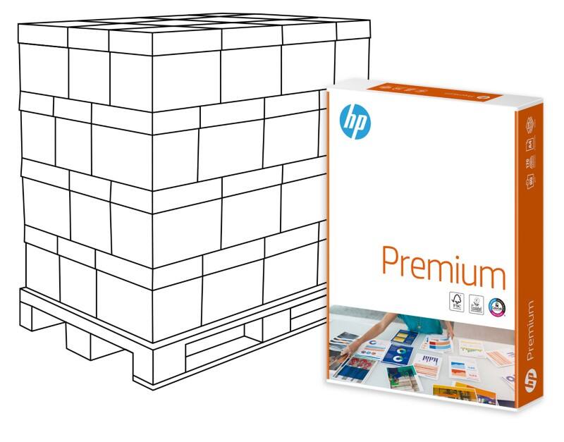 HP Premium A4 Druckerpapier 80 g/m² Matt Weiss 240 Pack à 500 Blatt