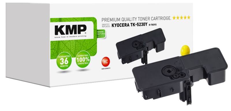 KMP TK-5230Y Kompatibel Kyocera Tonerkartusche Gelb   