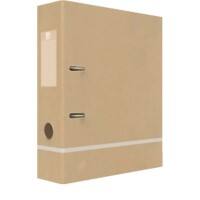 OXFORD Breit Ordner A4 80 mm Braun 2 Ringe 400139839 Pappkarton Matt