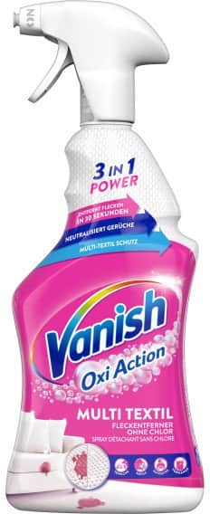 Nettoyant pour tapis Vanish Doré 6 unités de 660 ml