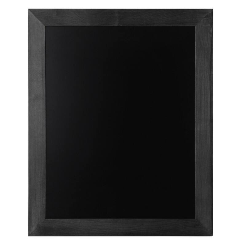 Tableau noir SHOWDOWN Montage mural 40 (L) x 2 (P) x 50 (H) cm Noir