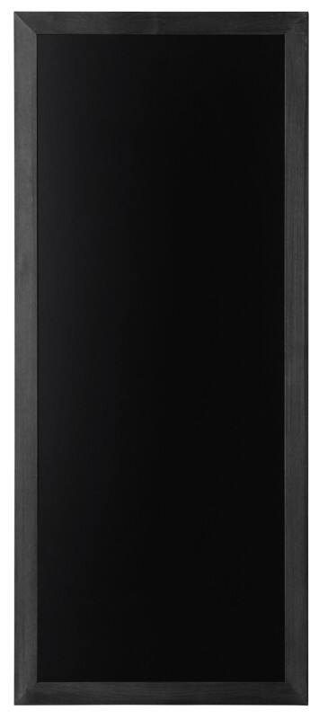 Tableau noir SHOWDOWN Montage mural 56 (L) x 2 (P) x 120 (H) cm Noir