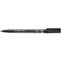 Marqueur permanent STAEDTLER Pointe Ogive Moyenne Noir 1 mm